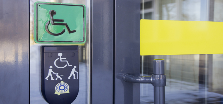 automatic handicap door opener in Kensington