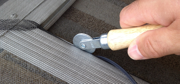metal screen door repair in Kensington