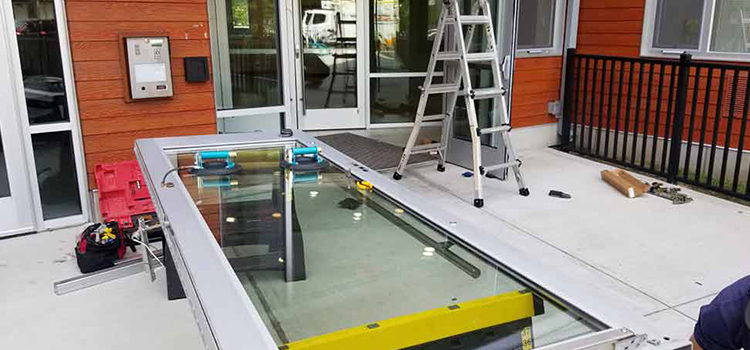 storefront door glass replacement Kensington